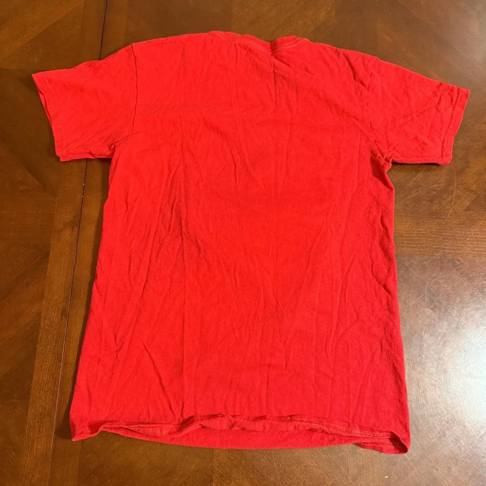 rare Dragon Ball Z Goku T Shirt Red Anime‎ Manga Graphic Tee Adult Small
